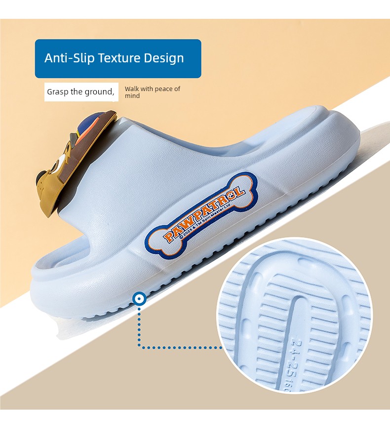 Paw Patrol Children's Slippers for Boys 2026 Cartoon Non-Slip Indoor Slippers for Girls and Boys Toddlers — 5
