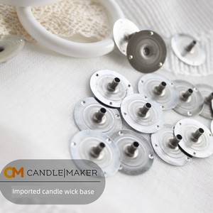 [Candle Core Base Support] DIY Aromatherapy Candle Accessories US Import High Quality Iron Support Base Support No Rust