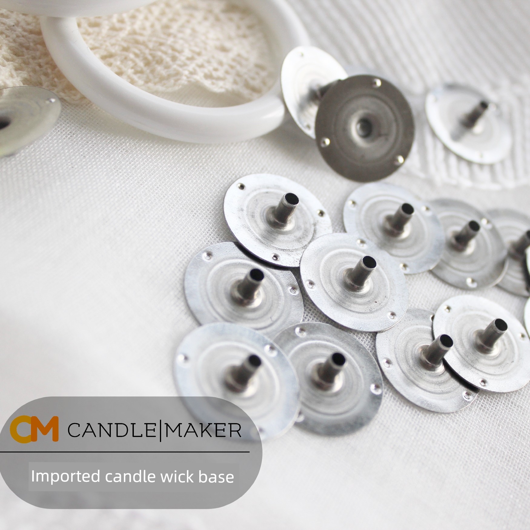 [Candle Core Base Support] DIY Aromatherapy Candle Accessories US Import High Quality Iron Support Base Support No Rust