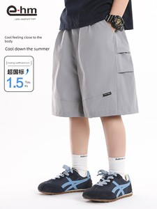 Little Elephant Ham Children's Clothing Boys' Shorts Summer Children's Outdoor Work Shorts 2026 New Style Medium and Lar