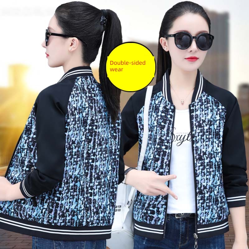 Little fragrance Good morning! spring Wear it on both sides Hot money short coat