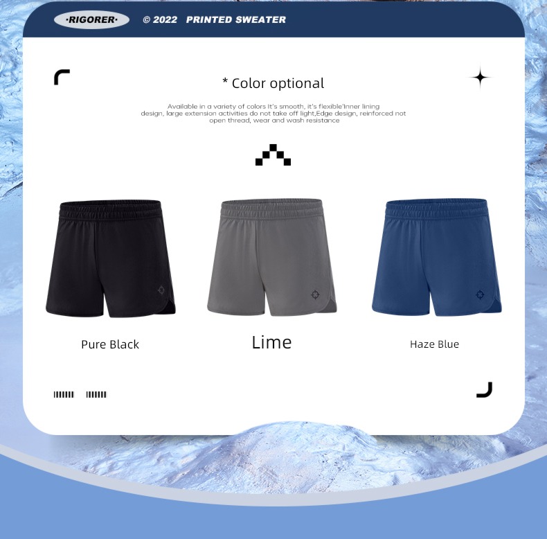 Quasi person ma'am Bodybuilding lining Light proof motion shorts