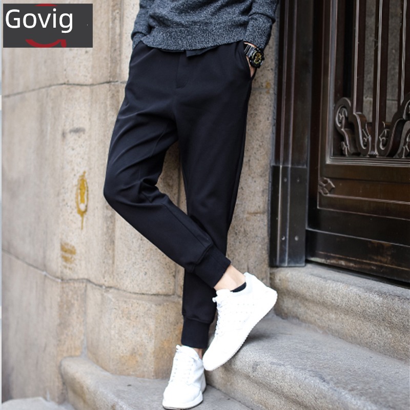 man Versatile easy Spring and Autumn trousers