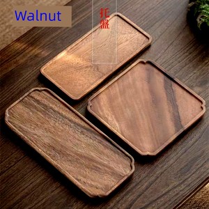 Cloisonné Enamel Walnut Wood Tray Wooden Tea Tray Japanese Style for Home Use School Team Building Activities Procureme
