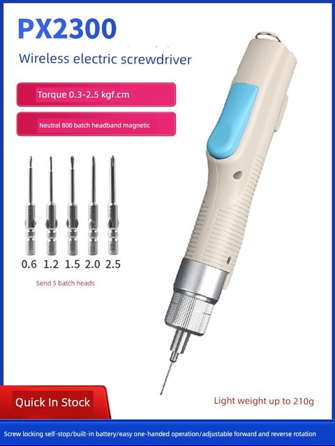 FXTX wireless charging electric screwdriver electric batch Phillips screwdriver small mini 800 batch tool set