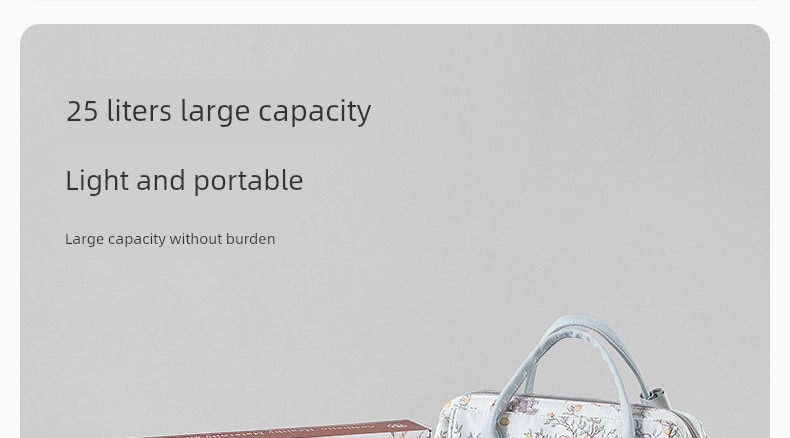 Bubbletree Mommy Bag Large Capacity Mother and Baby Lightweight Bag for Going Out New Style Multi-Functional Backpack — 40