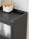 Kitchen small cupboard storage rack bowl and plate storage rack box multi-function bowl rack seasoning rack countertop storage cabinet cabinet