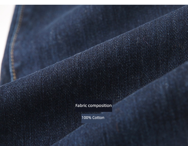 Smoke pipe goods in stock Curling Retro High waist easy Jeans