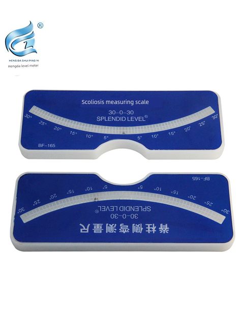 Scoliosis measurement ruler correction backpack bending angle ruler level ruler 167 screening scoliosis level