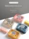 Home cute soap box bathroom soap box student dormitory creative flip soap storage box
