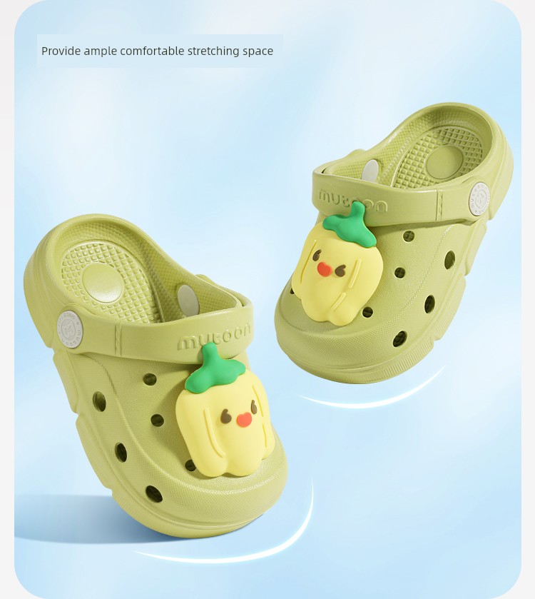 Children's Slippers for Boys, New Summer Style with Plant Essential Oils, Cartoon Clogs for Girls, Kids' Bath Indoor Shoes — 13