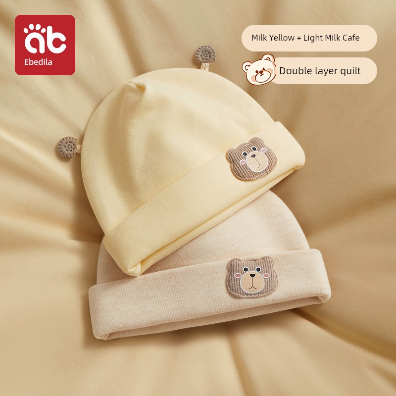 Newborn Baby Hat Autumn and Winter Class a 0 to 3 Months Infant Hat for Newborn Boys and Girls Small Age Group Outdoor Hat — 7