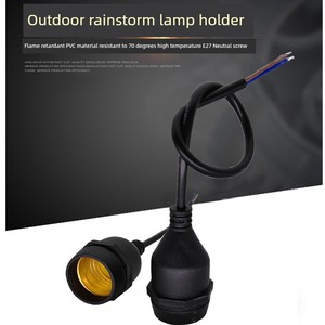 Outdoor Rain-Proof and High Temperature Resistant Screw Holder with Wire