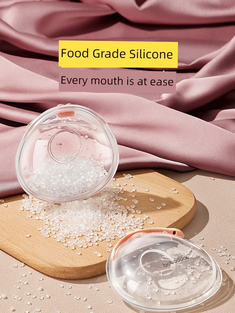 Boboduck Big Mouth Duck Drain Connector Milk Handy Gadget Silicone Squeeze Milk Hands-Free Wearable Breast Milk Collector — 3