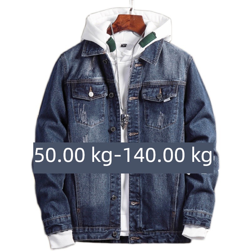 tide autumn Jacket easy Fat guy Coat chaqueta