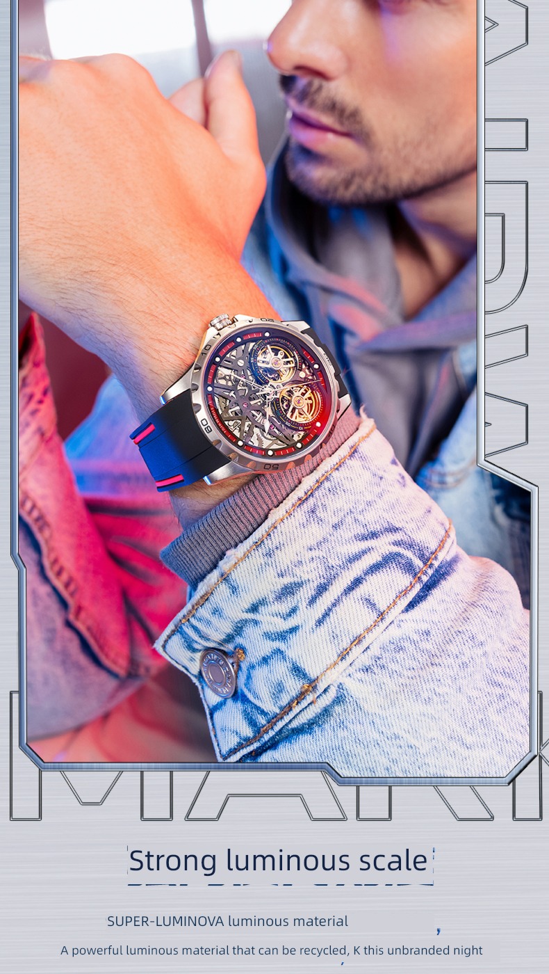 Mark Huafei man fully automatic top ten Wrist watch