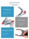 A-shaped clip 4 inch 6 inch 7 inch 9 inch woodworking fixing clip A-shaped clip manual clip strong spring clip stone clamp