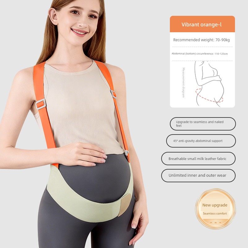 Belly Support Belt for Pregnant Women, Suitable for Mid and Late Pregnancy, Multifunctional, Invisible, Breathable, Medical-Grade Belly Support Belt, — 6