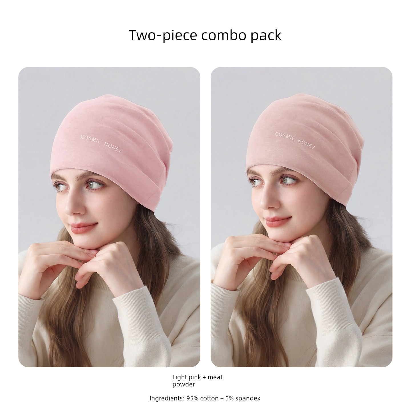 Postpartum Hat for Autumn and Winter, Thin, Windproof, Warm, Suitable for Pregnant and Postpartum Women, Large Head Circumference, Can Be Worn While — 6