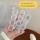 56 grid anti-oxidation jewelry box earring earrings hand jewelry box necklace ring storage bag artifact