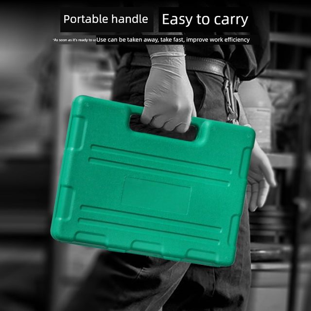 Blow molding big flying sleeve box wrench hardware tool empty box storage box set auto repair tool box portable