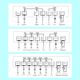 Air-cooled refrigerator thermostat refrigerator cooling fan order cabinet electronic intelligent temperature controller switch