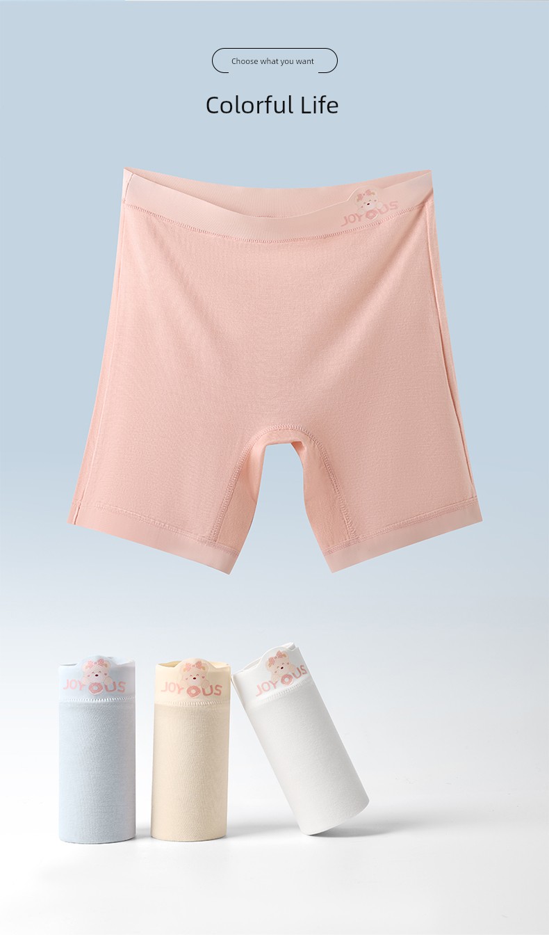 Catman Children's Safety Pants for Girls, Three-In-One Underwear, Class a 10A Antibacterial, 2026 Summer Thin Anti-Exposure Leggings — 16