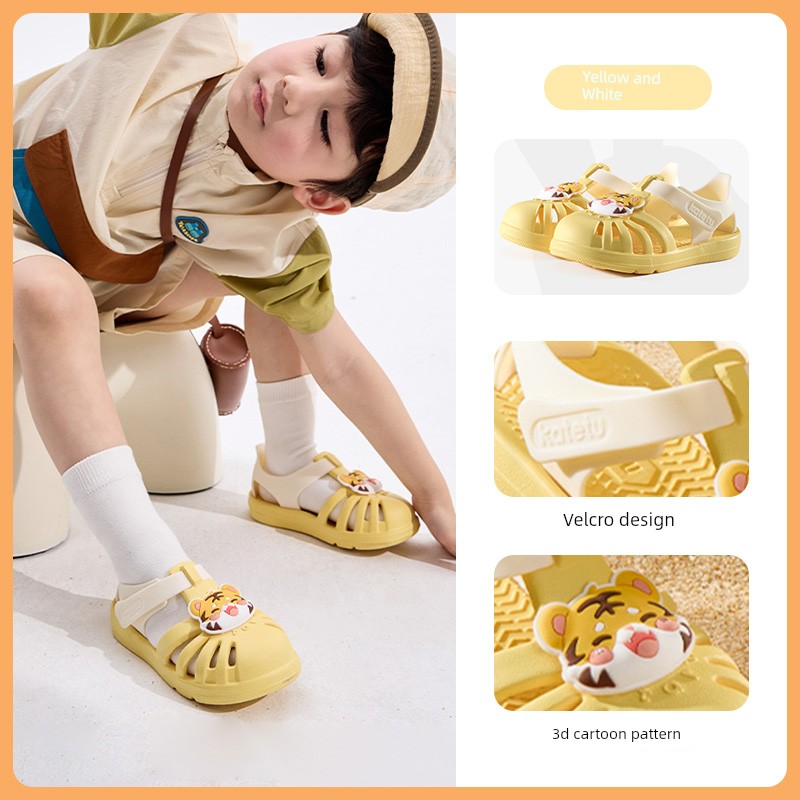 Crtartu Baby Girl Summer Soft Bottom Sandals — 4