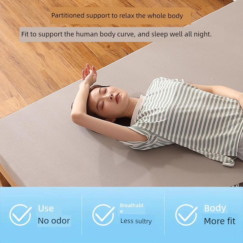 High-Density Sponge Mattress Hard Pad For Home Tatami Rental 1 M 8 Thickened Memory Cushion Student Dormitory Mattress