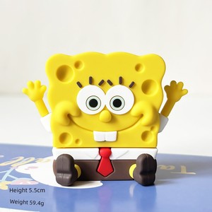 Children's Cake Decorations Cute Cartoon Soft Rubber Spongebob Patrick Mr. Krabs Figurines Birthday Baking Decorations