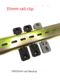 Standard DIN35mm guide rail snap mounting bracket seat Reinforced plastic snap RB-231/232/233 black