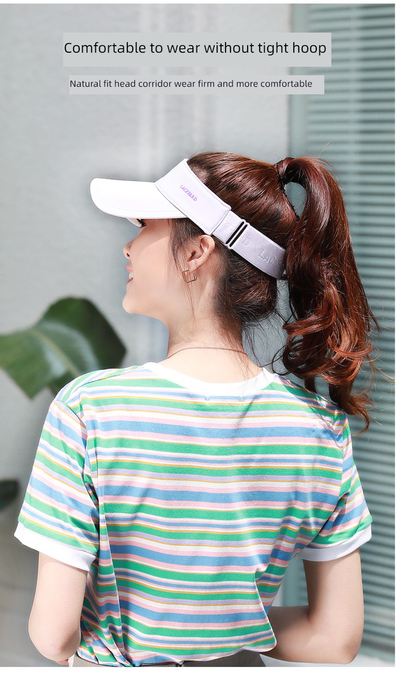 lackpard female run motion Cycling Empty hat