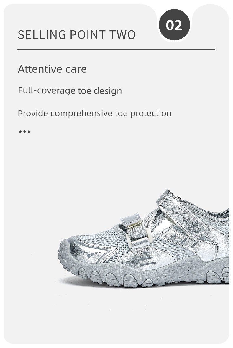 Shachi Children's Shoes Girls' Sports Shoes 2026 Summer New Non-Slip Breathable Sandals Thin Shoes Kidsren's Sports Shoes — 6