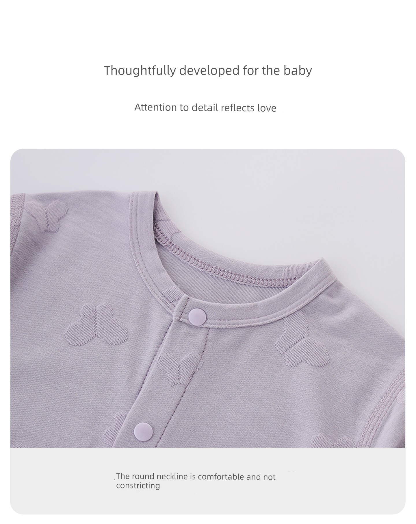 [Bamboo Fiber] Baby Jumpsuit Newborn Autumn Long-Sleeved Romper Crawling Suit Spring and Autumn Pajamas Baby Clothes — 12