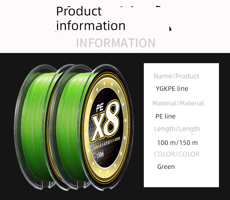 ygkpe Super smooth speed sinking Big horse Fishing line