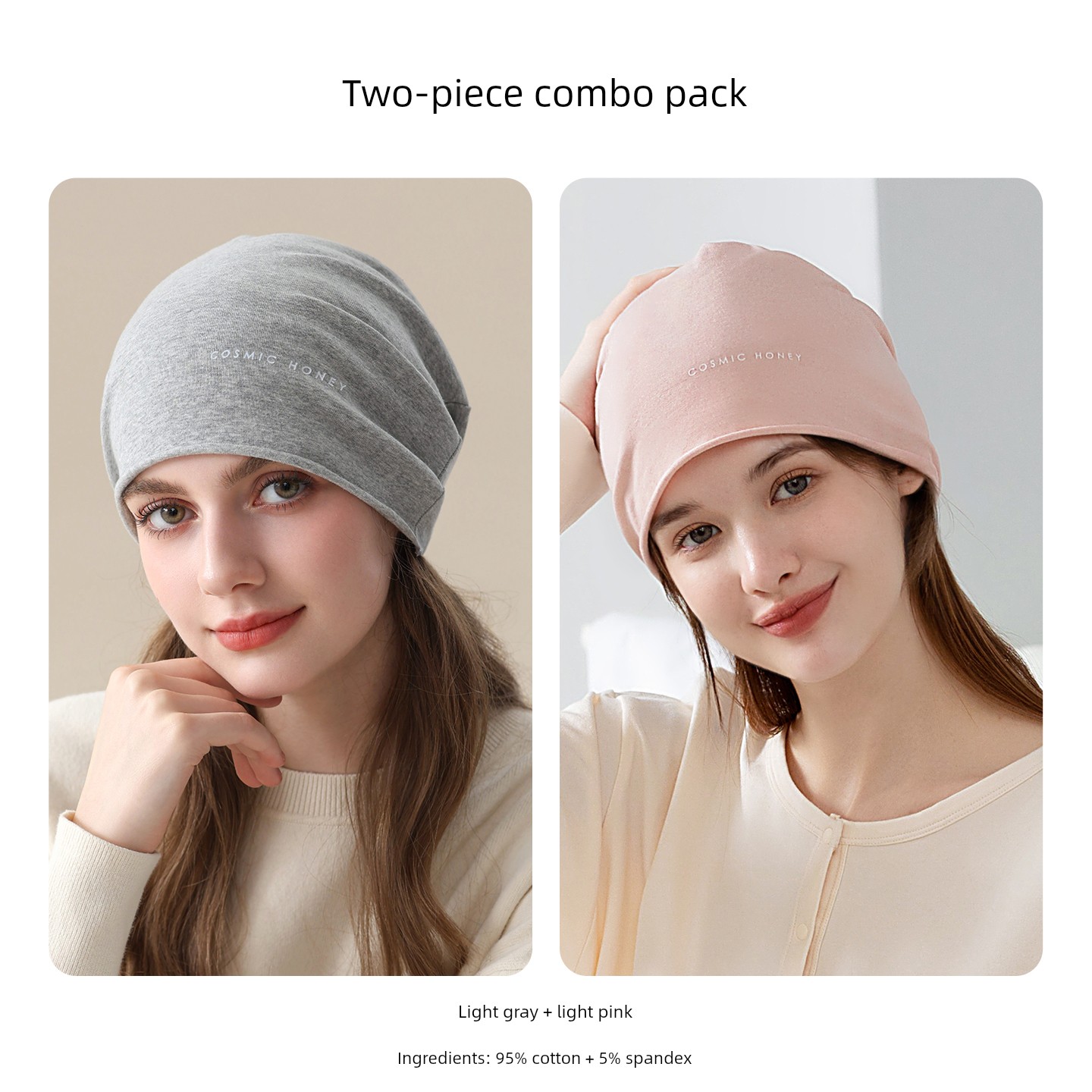 Postpartum Hat for Autumn and Winter, Thin, Windproof, Warm, Suitable for Pregnant and Postpartum Women, Large Head Circumference, Can Be Worn While — 5
