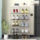 Thickened shoe box storage box magnetic hard plastic flip type anti-oxidation and dustproof transparent shoe box shoe rack sneakers shoe cabinet