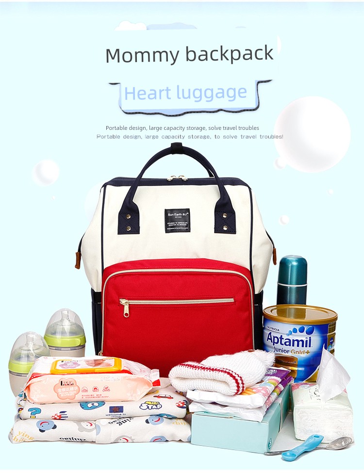 Japanese Letian Backpack Baby Handbags for Moms — 3