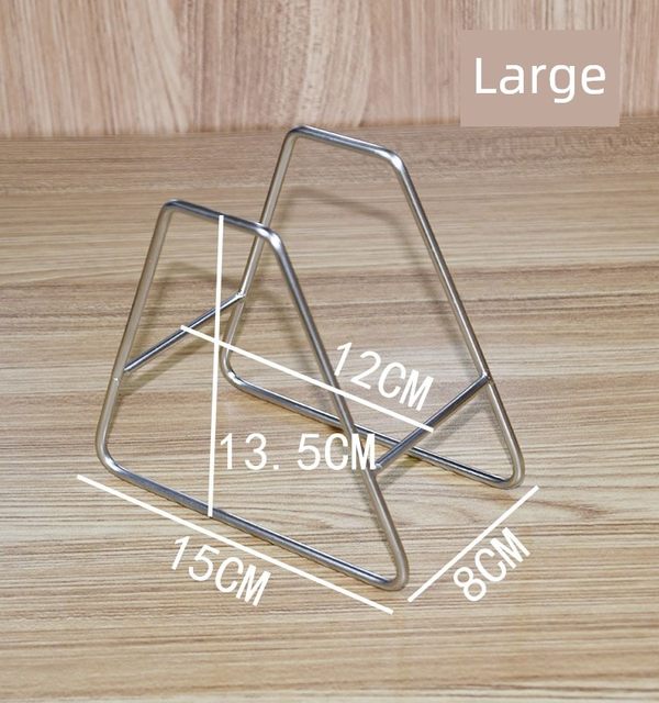 Silicone pad heat insulation pad bracket non-slip pad dining table cushion pot cushion tableware silver sprinkler plate stainless steel storage rack