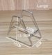 Silicone pad heat insulation pad bracket non-slip pad dining table cushion pot cushion tableware silver sprinkler plate stainless steel storage rack