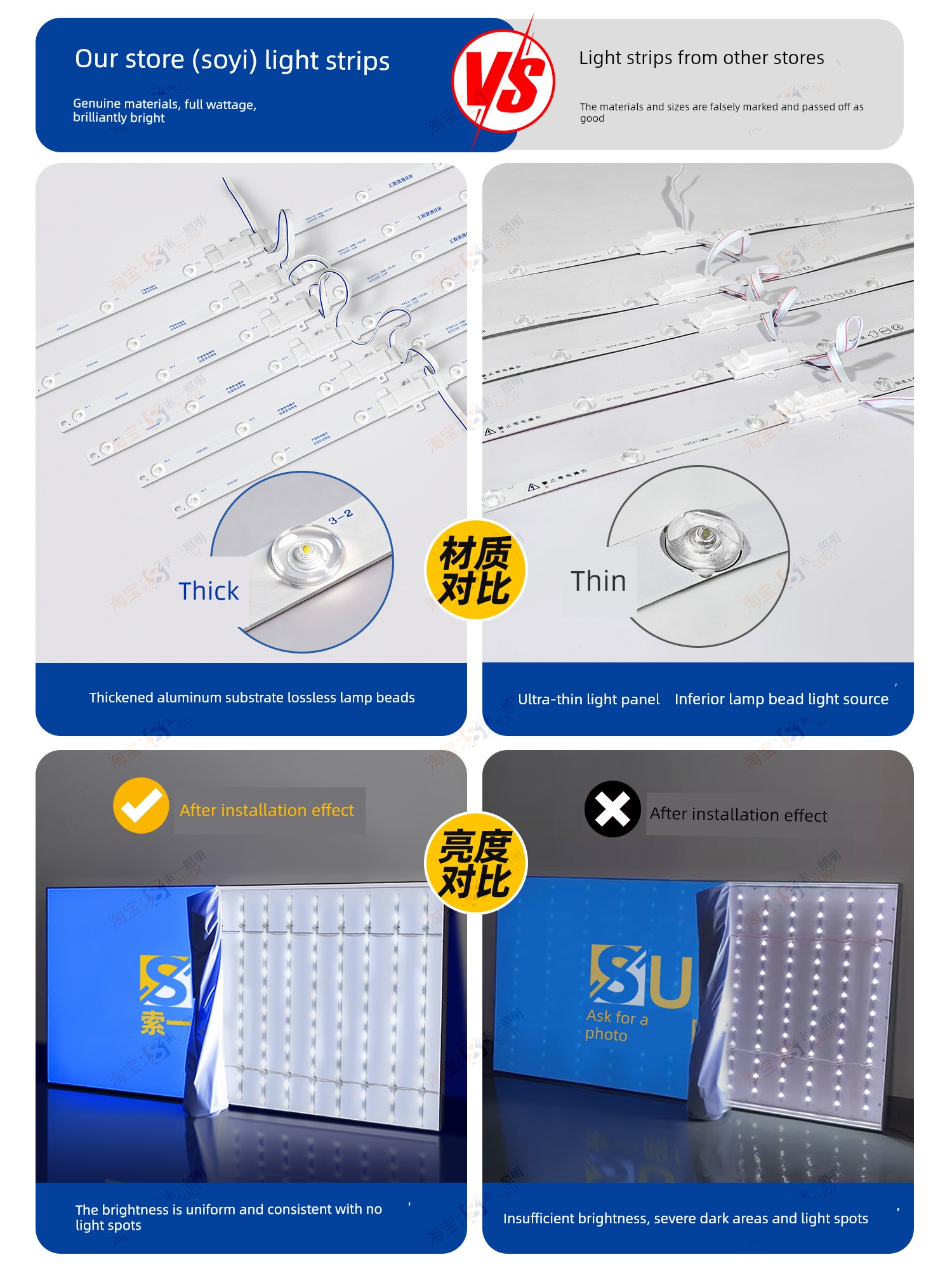 LED Outdoor Advertising Soft Film Light Source Reflective Light Bar