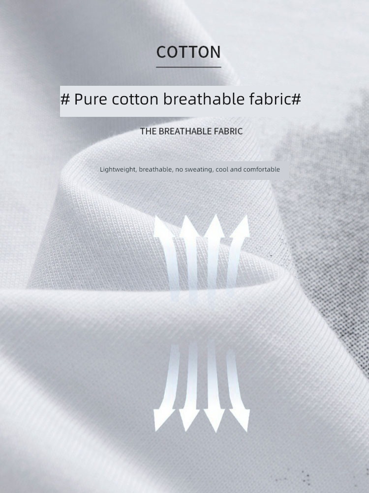 NGGGN man Chaopai Ice silk letter Short sleeve T-shirt