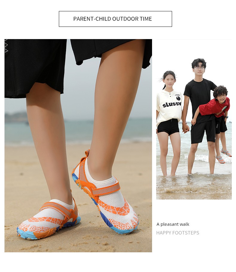 Platform plus Kids Upstream Shoes Men's and Women's Beach Shoes Quick-Drying Hiking Drifting Swimming Shoes Cutting Sea Reef Antiskid Shoe — 18