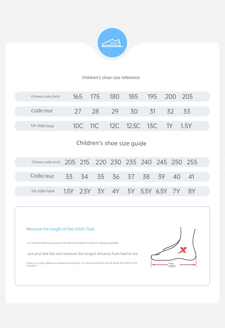 Xtep Children's Shoes, Kids' White Sneakers, Boys' Casual Shoes, New Spring and Autumn Models, Boys' Student White Sports Shoes, Girls' Shoes — 16