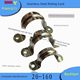 Stainless steel half-side card Single-side code Horse riding tube card U-shaped card Half-pack card V-shaped tube card Fixed saddle