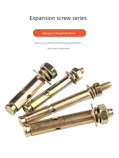 National Standard 304/201/316 Stainless Steel Expansion Screw Bolt Extended Blast Expansion Pipe Nails Outer Pipe M6M8M10