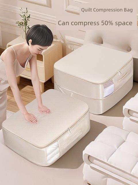 Japanese winter quilt compression storage bag down clothes quilt quilt silk quilt vacuum compression bag