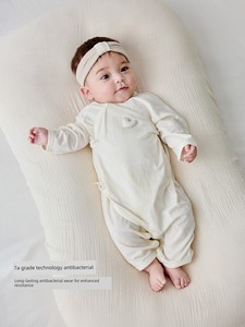 Baby Clothes, Summer Baby Long-Sleeved Pajamas, Modal Four-Season Clothes, Autum Monk Clothes, Newborn Onesies