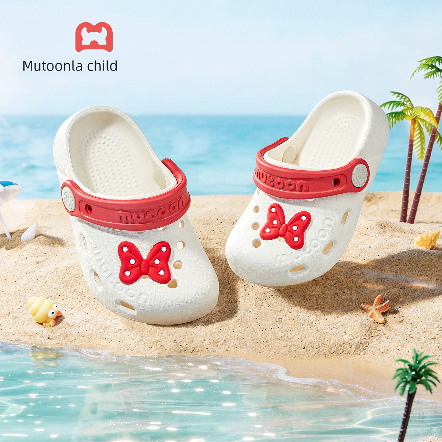 Children's Slippers for Indoor Use, New Summer Style for Boys, Clogs for Kids, Outdoor Sandals for Girls, Beach Shoes — 2