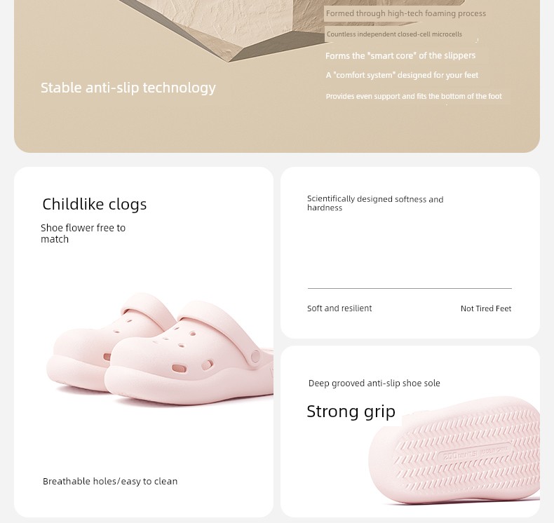 Puxi Yunmengze Clogs for Children, Girls Aged 8 to 12, Non-Slip Beach Sandals for Boys, Teenagers — 7